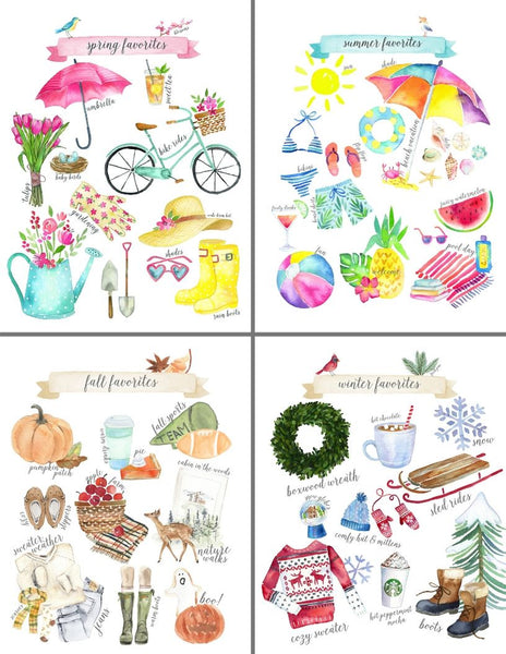 Favorite Things Printable Collection